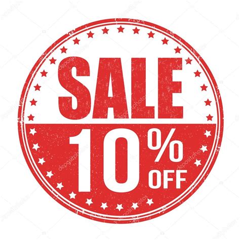 Sale 10 Off Stamp Stock Vector Image By ©roxanabalint 55294057