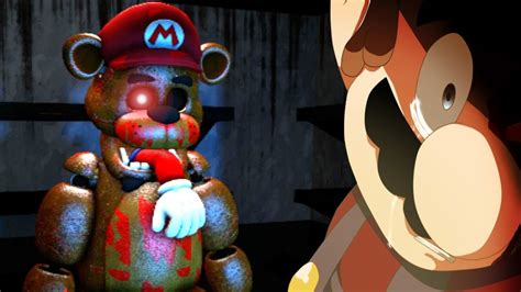 Mario The Music Box Meets Five Nights At Freddys Mario In