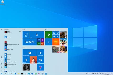 Light Theme And Start Menu Changes Windows 10 May 2019 Update Feature