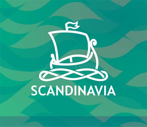 Symbol Of Scandinavia Stock Vector Illustration Of Logotype 90143331