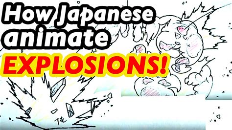 Anime news network stated the richly detailed images; Tips & Tricks on How to draw EXPLOSIONS｜Japanese anime ...
