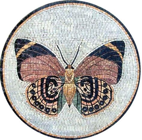 Mosaic Medallion Art Butterfly Birds And Butterflies Mozaico Artofit