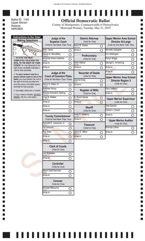 The election commission has published sample ballots papers for the national assembly elections. What Pa. counties can learn from voters' reactions to Montgomery County's paper-ballot rollout