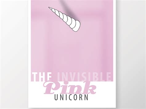 Invisible Pink Unicorn By Design By Pxlgirl On Dribbble