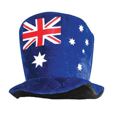 Australia Day Flag Felt Soft Hat Artwrap