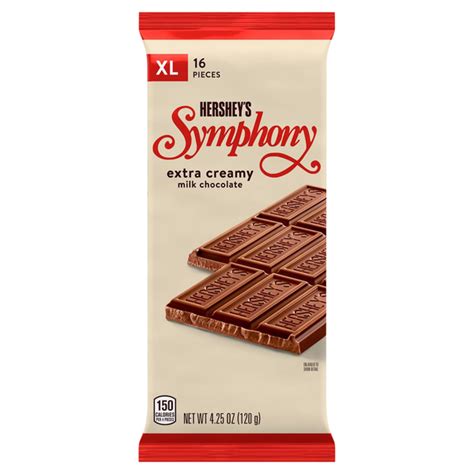 Save On Hersheys Symphony Milk Chocolate Bar Extra Creamy Xl Order
