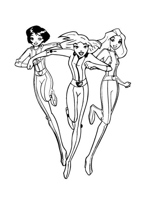 Coloriage Totally Spies Coloriagetotally How To Drow Disney Princess Porn Sex Picture