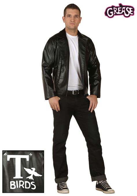 Grease T Birds Jacket Plus Size Costume Grease T Birds Jacket Grease