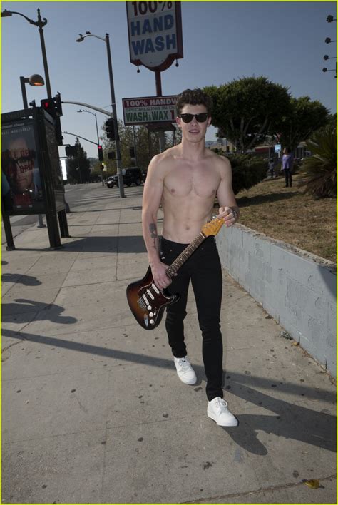 Shawn Mendes Shows Off Killer Abs For Shirtless Flaunt Cover Photo 3819154 Magazine
