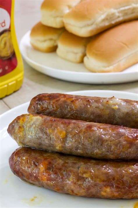 How To Cook Johnsonville Cheddar Brats In The Air Fryer Mindys