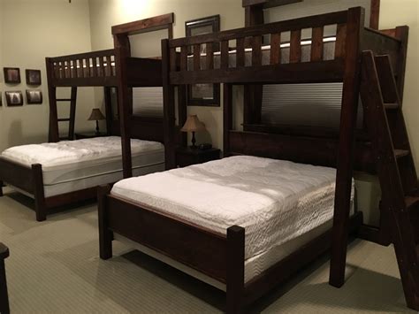 Custom Bunk Beds Texas Bunk Bed Twin Over Queen Rustic