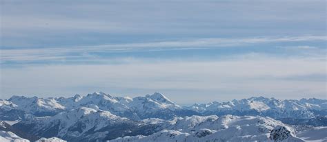 Free photo: Snowcap Mountain Panorama - Dawn, Dusk, Landscape - Free ...