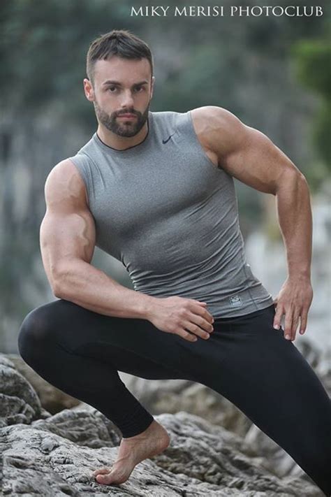 Every tank man photo has a different flavour. Pin by William Hilands on Daniele Bondani | Mens tops ...
