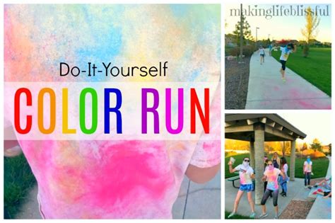 The stain should be gone. DIY Color Run for Youth Groups and Parties | Making Life ...