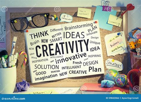 Creativity Innovation Ideas Business Solutions Stock Photo Image Of
