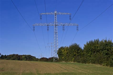 Free Images Field Prairie Wind Power Line Mast Electricity High