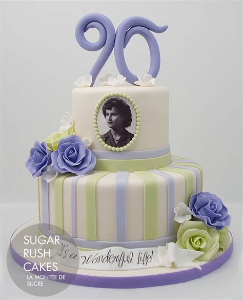 90th Birthday Cake Sugar Rush Cakes