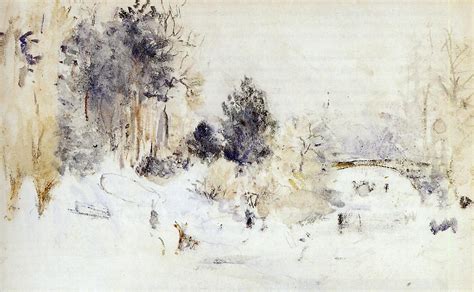 Snowy Landscape Aka Frost Berthe Morisot