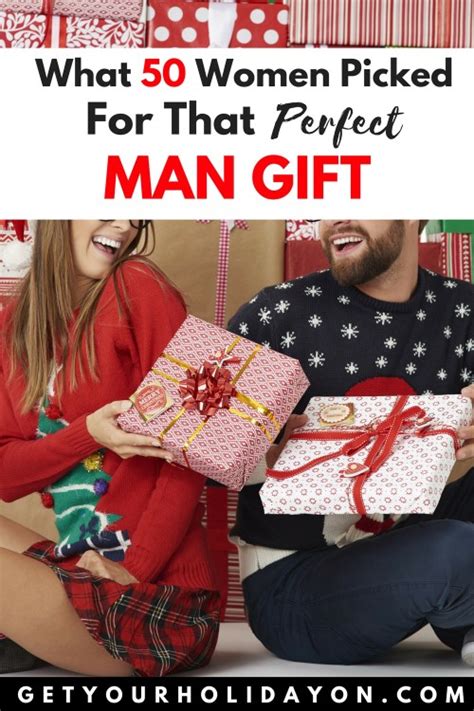 Men almost always seem like they don't appreciate gifts, they do, it's just that most don't know how to show it. What 50 Women Picked For That Perfect Man Gift | Get Your ...
