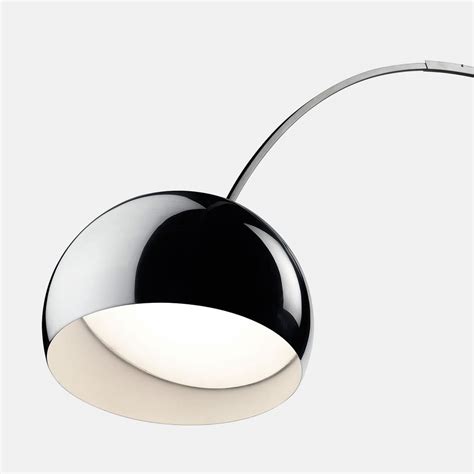 Alongside, this arco lamp reproduction, has 2 circumference hole bored through the marble base for alleviation. Flos Arco Floor Lamp LED - Design Oostende