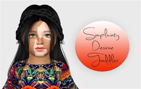 Sims 4 Hairs ~ Simiracle Simpliciaty S Desirae Hair