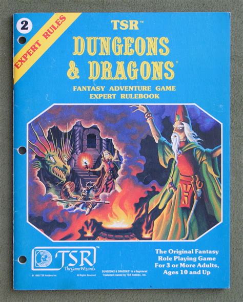 dungeons and dragons expert rules set two revised