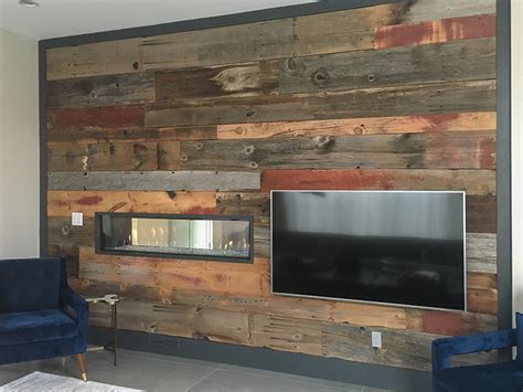 Longleaf Lumber Salvaged Barn Board Wall Paneling