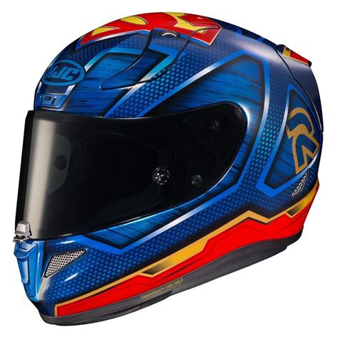 Hjc Rpha 11 Pro Superman Helmet Cycle Gear