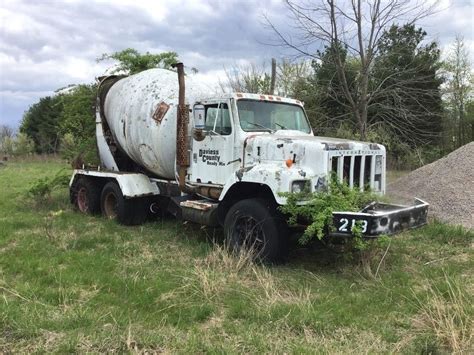 International Cement Mixer Trucks Salvage Live And Online Auctions