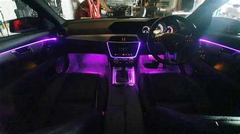 Mercedes C Class Saloon W204 Ambient Lights RGB LED Car Interior