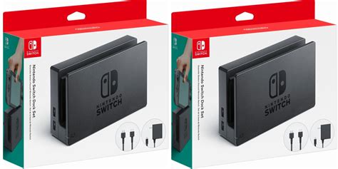 Nintendos Switch Dock Set Drops To Just 50 Shipped At Gamestop Today