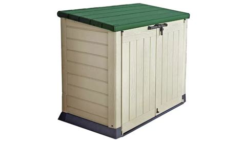 Buy Keter Store It Out Max 1200l Storage Shed Beigegreen Garden