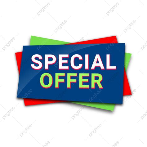 Special Offer Banner Vector Art Png Special Offer Banner Png Special