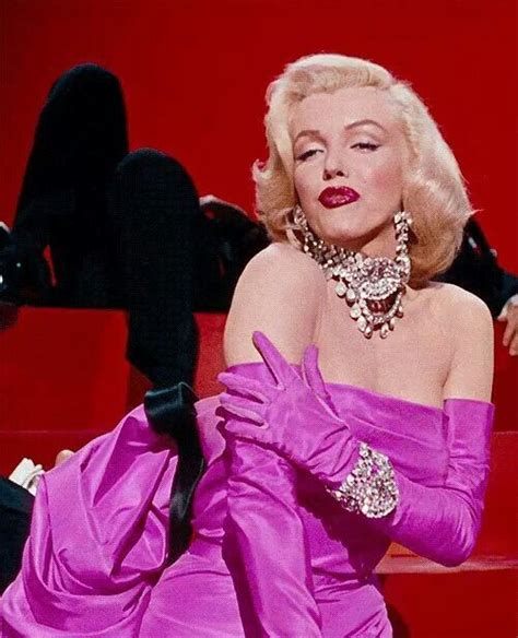 Marilyn On The Set Of Gentleman Prefer Blondes Norma Jeane Vision