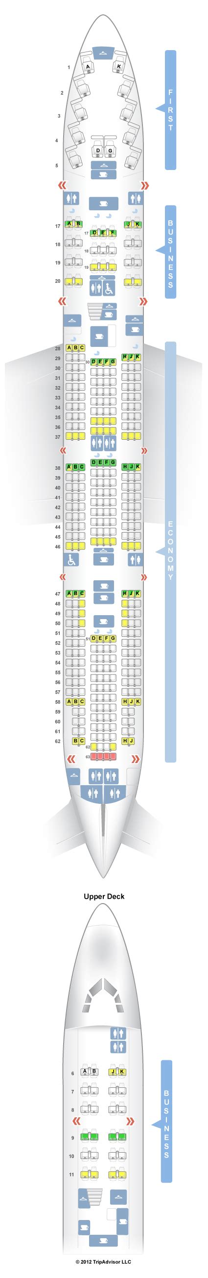 Seatguru Seat Map China Airlines Boeing 747 400 744 V3
