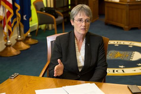 Interview Air Force Secretary Heather Wilson Weighs Potential Budget