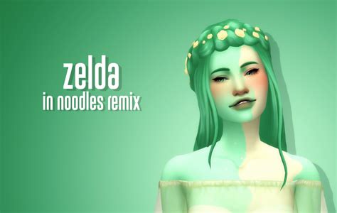 Zelda In Noodles Remix Recolors Of Simandy‘s Zelda Hair In The 76