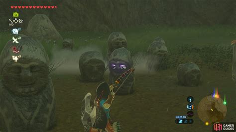 the cursed statue hateno region shrine quests the legend of zelda breath of the wild