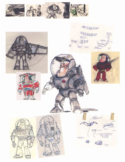 The Art Behind The Magic More Buzz Concept Art From Disney Pixars Toy