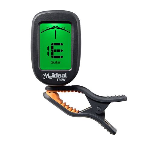 Meideal 1 Black Abs Multi Guitar Tuner Clip Tuner 56 38mm Acoustic