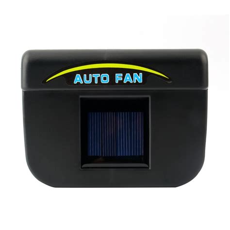 New Car Ventilation Fan Solar Sun Power Car Window Fan Auto Ventilator