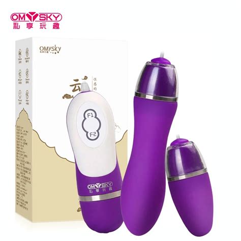 Omysky Mini Clit Vibrator Vibrating Egg Mute Wired Double Vibrating