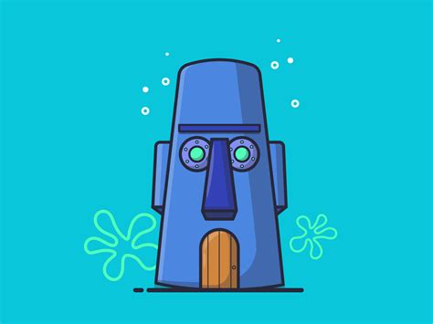 Squidward House By Garin Nugroho On Dribbble