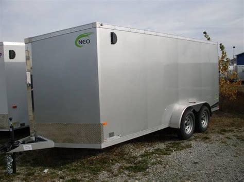 2014 7x16 Aluminum Enclosed Cargo Trailer For Sale In Middlebury