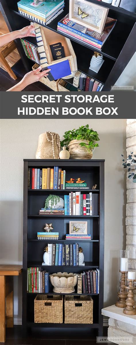 The Secret Storage Hidden Book Box Is An Easy Way To Store Books And