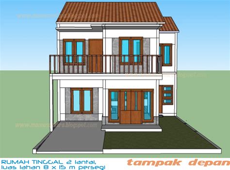 Desain rumah minimalis 6x11,5 meter yang di desain oleh mzu official terdiri dari: Tampak Depan Rumah Minimalis 2 Lantai Lebar 8 Meter - Content