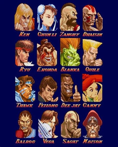 Multiverse On Instagram Streetfighter Who Are Your Top 3 Favorite