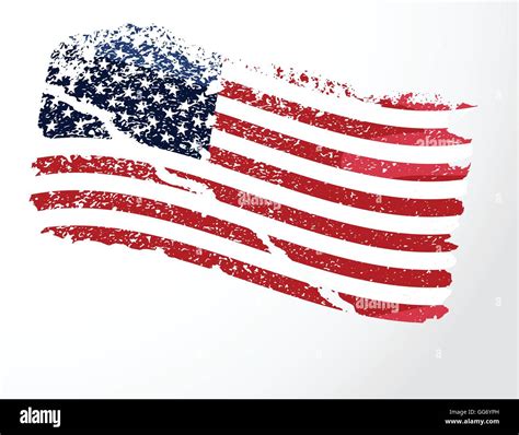 American Flag Torn Vector Hi Res Stock Photography And Images Alamy
