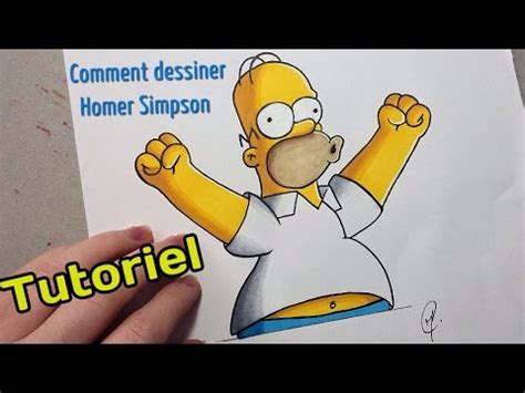 Dessiner Homer Simpson Tutoriel YouTube