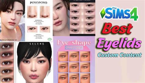 The Sims 4 Eyelids Cc Wicked Sims Mods